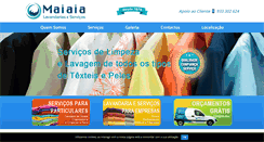 Desktop Screenshot of lavandariamaiaia.com